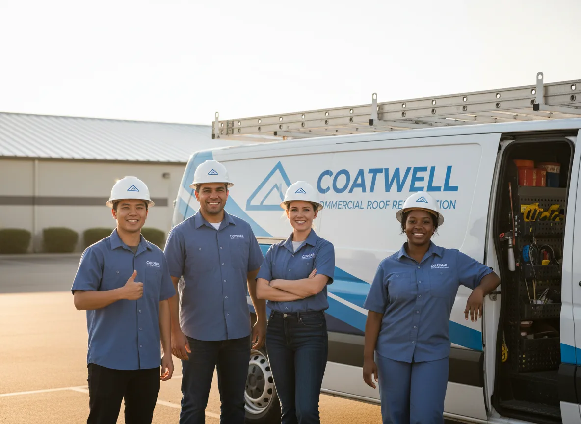Commercial roof coating company in Hampton, AR